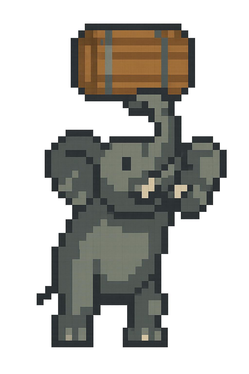 Elefante lanzando
